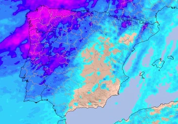 La Aemet avisa del paso de un frente atlántico por España: lluvias torrenciales y 35 grados en estas zonas