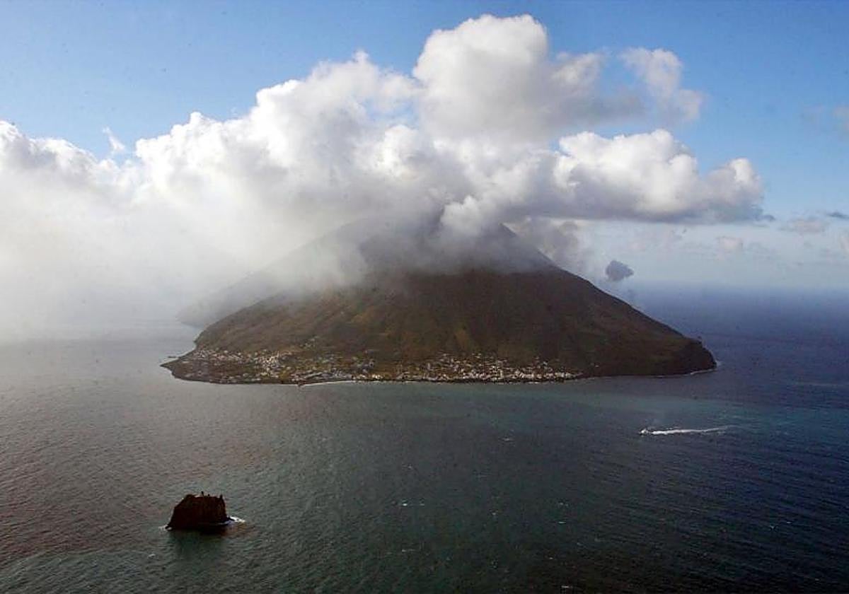 Imagen de archivo del volcán Estrómboli