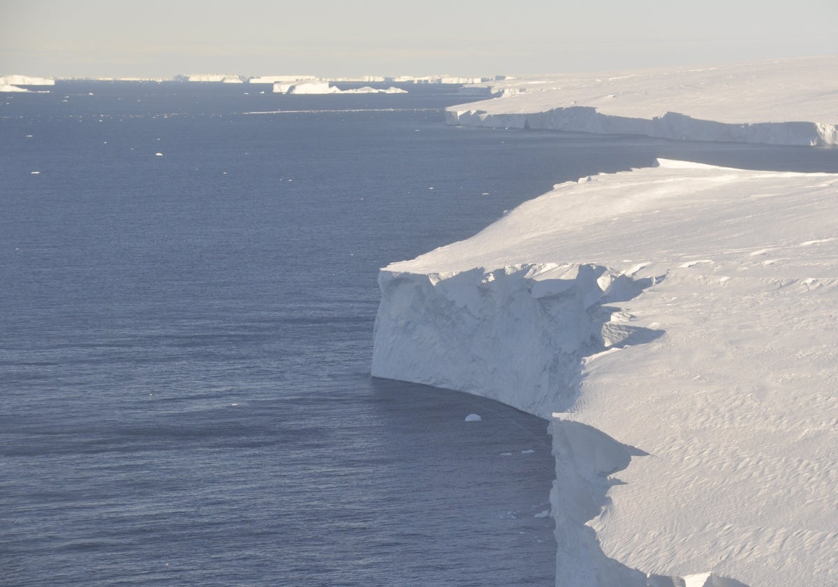 Glaciar Thwaites, conocido como el 'glaciar del fin del mundo'