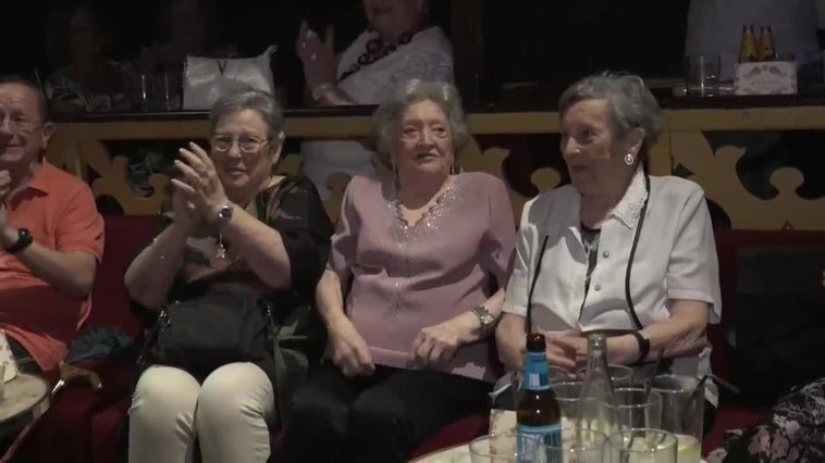 Pepita Bernat celebra 105 años bailando en La Paloma: "Es lo que me da alegría"