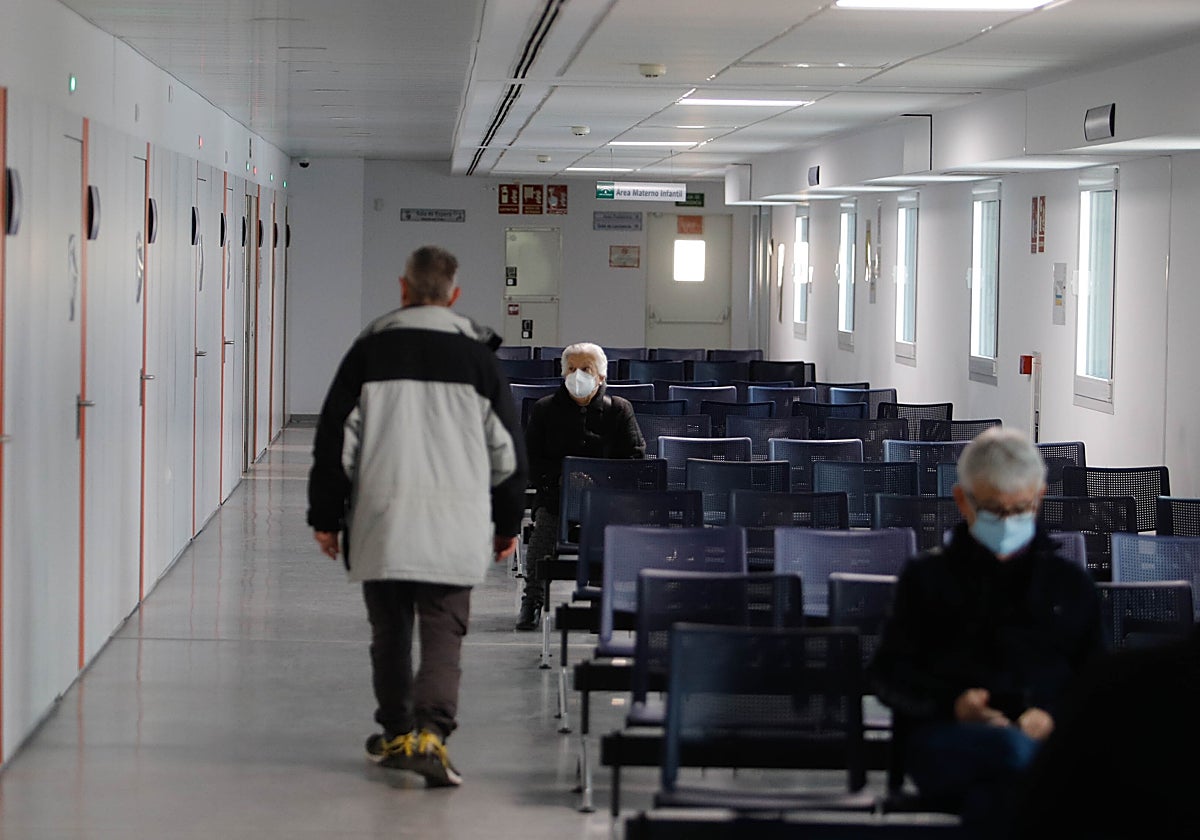 Sala de espera en un centro de salud de Córdoba