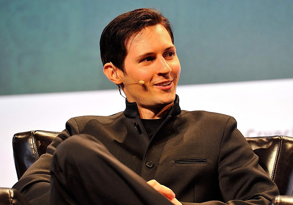 Pavel Durov, el cofundador de Telegram, en una intervención en San Francisco (EE. Uu.) en 2015
