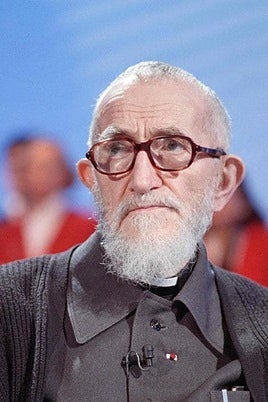 Imagen de archivo del francés Abad Pierre