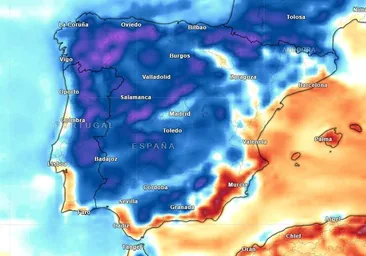 La Aemet avisa de la llegada de frío, lluvia y nieve a España: hasta 10 grados menos en estas zonas