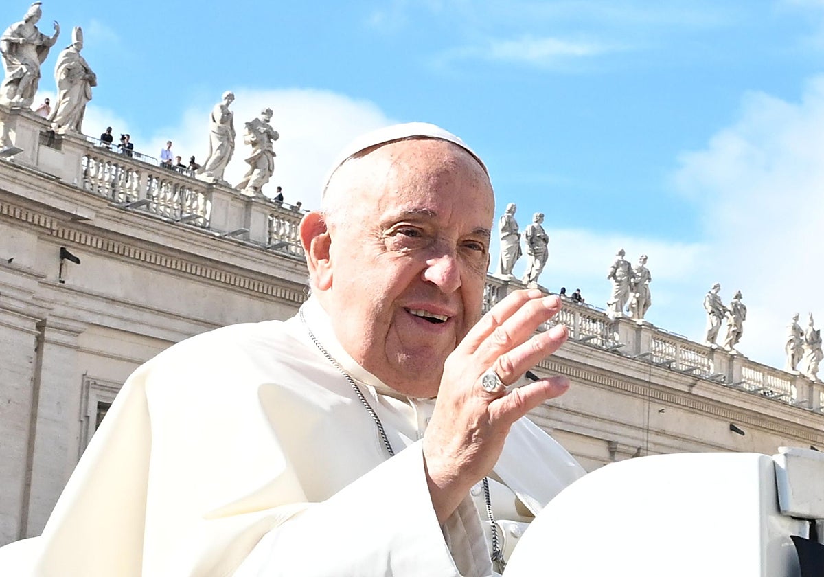 El Papa Francisco en la misa de apertura de este miércoles