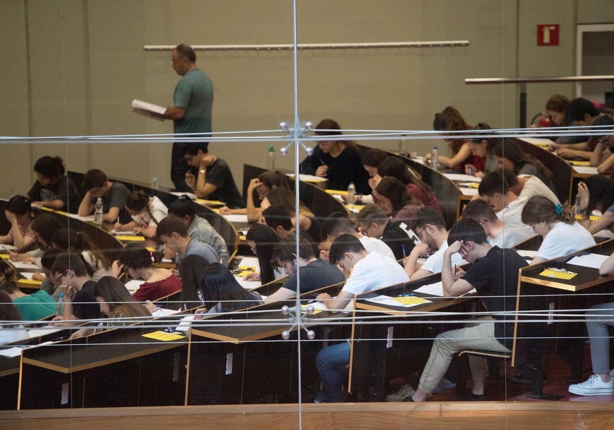 Un grupo de estudiantes de la Universidad Pompeu Fabra