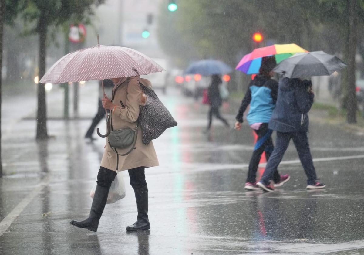 Fuertes lluvias en España de cara al fin de semana