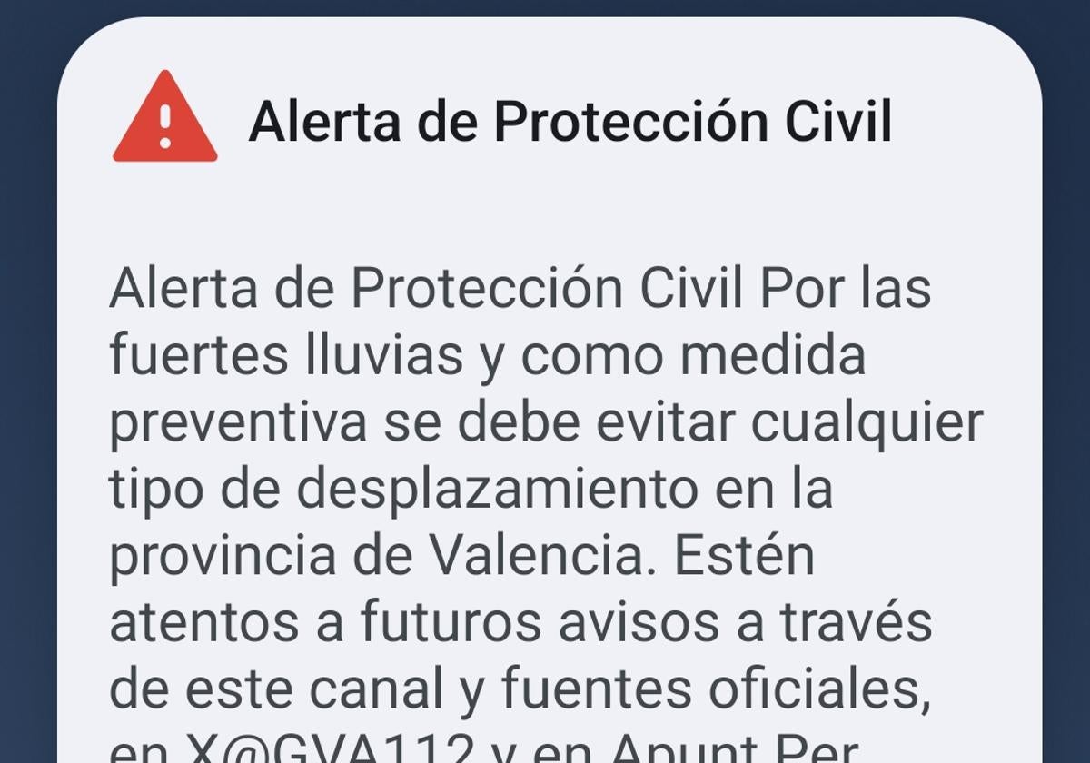 Las alertas al móvil a los ciudadanos se lanzaron cuando ya había decenas de personas atrapadas