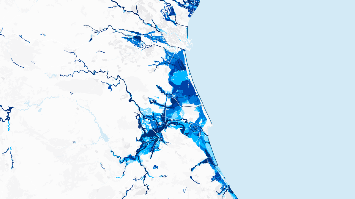 Medio millón de valencianos viven en terrenos inundables