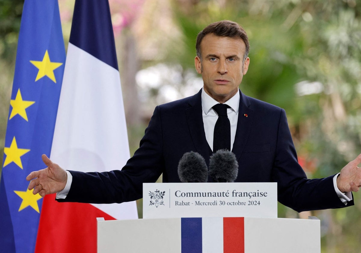 Emmanuel Macron, este miércoles