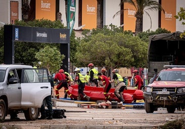 Los centros comerciales, refugios y tumbas sumergidas