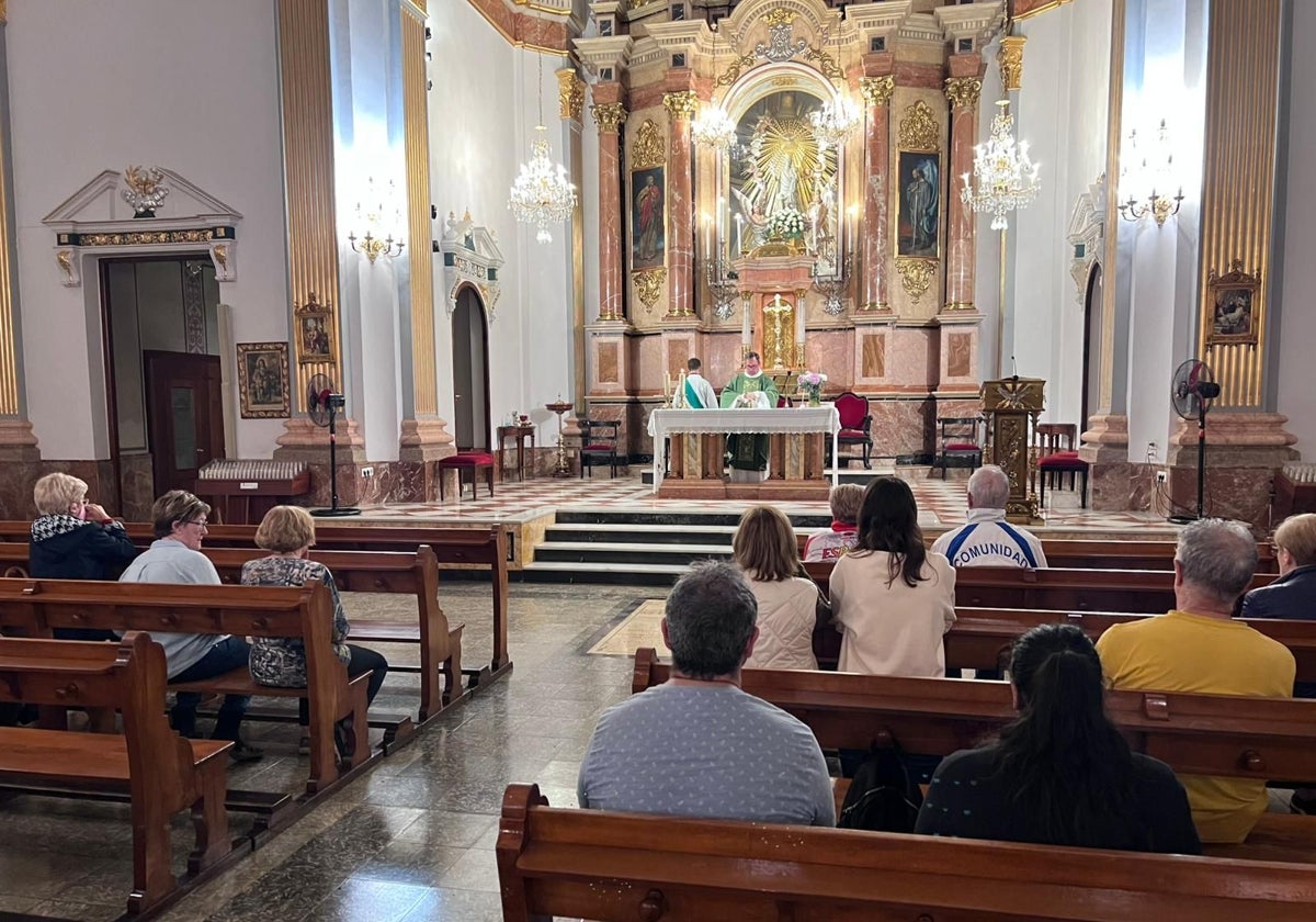 La parroquia de Ntra. Sra. del Don celebra una misa