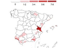 ¿Hay demasiados avisos rojos? Antes de la DANA la Comunidad Valenciana no tuvo ninguno por lluvias en los últimos doce meses