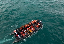Interceptadas en el Canal de la Mancha nueve embarcaciones con 572 migrantes que intentaban cruzar a Reino Unido