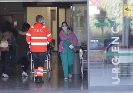 Servicio de urgencias de un hospital