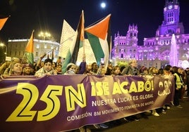 Más de 40 marchas de toda España claman este lunes contra la violencia machista con el feminismo dividido