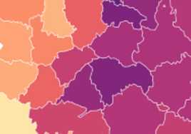 Este es el mapa de niños nacidos en España de madres con nacionalidad extranjera: en algunas provincias son casi el 50%