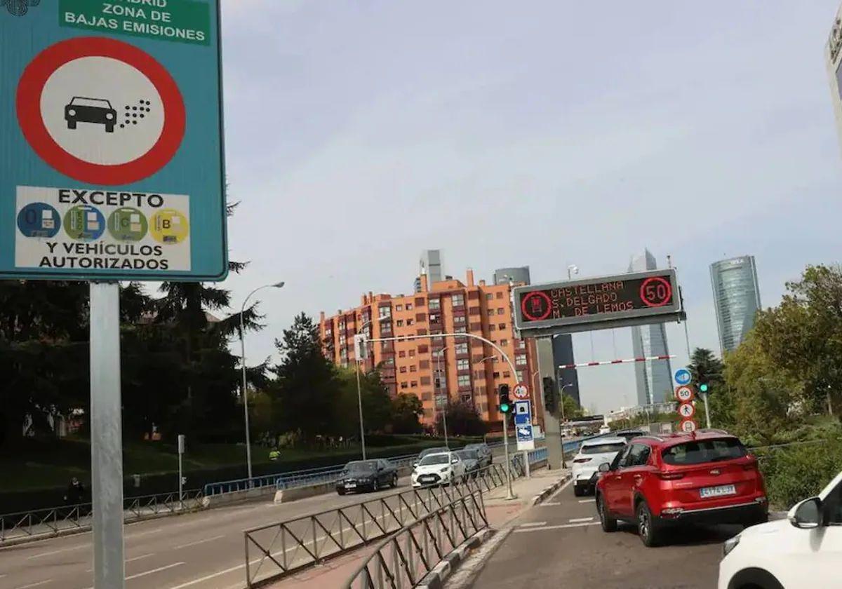 Zona de Bajas Emisiones de Madrid