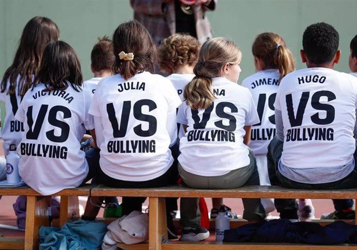 Campaña contra el bullying en una imagen de archivo