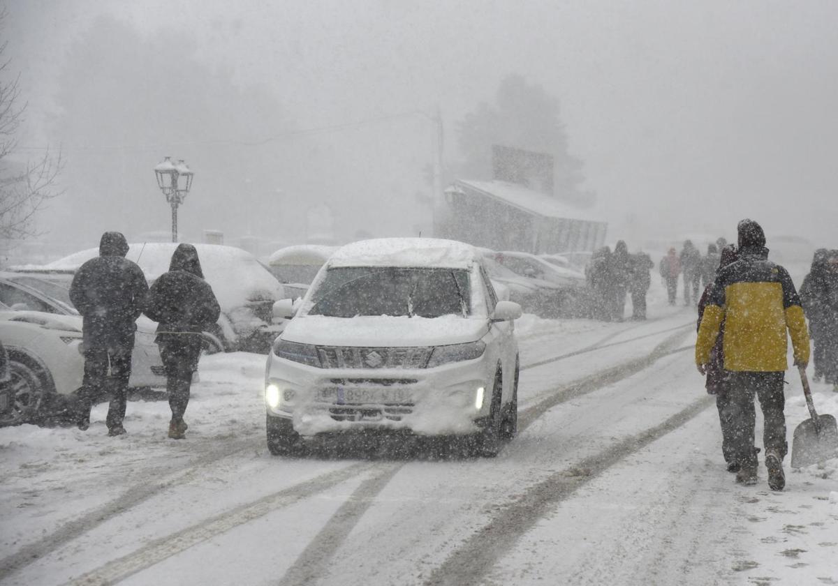 La Aemet avisa del «riesgo extremo» por nevadas y el efecto de una masa de aire ártico