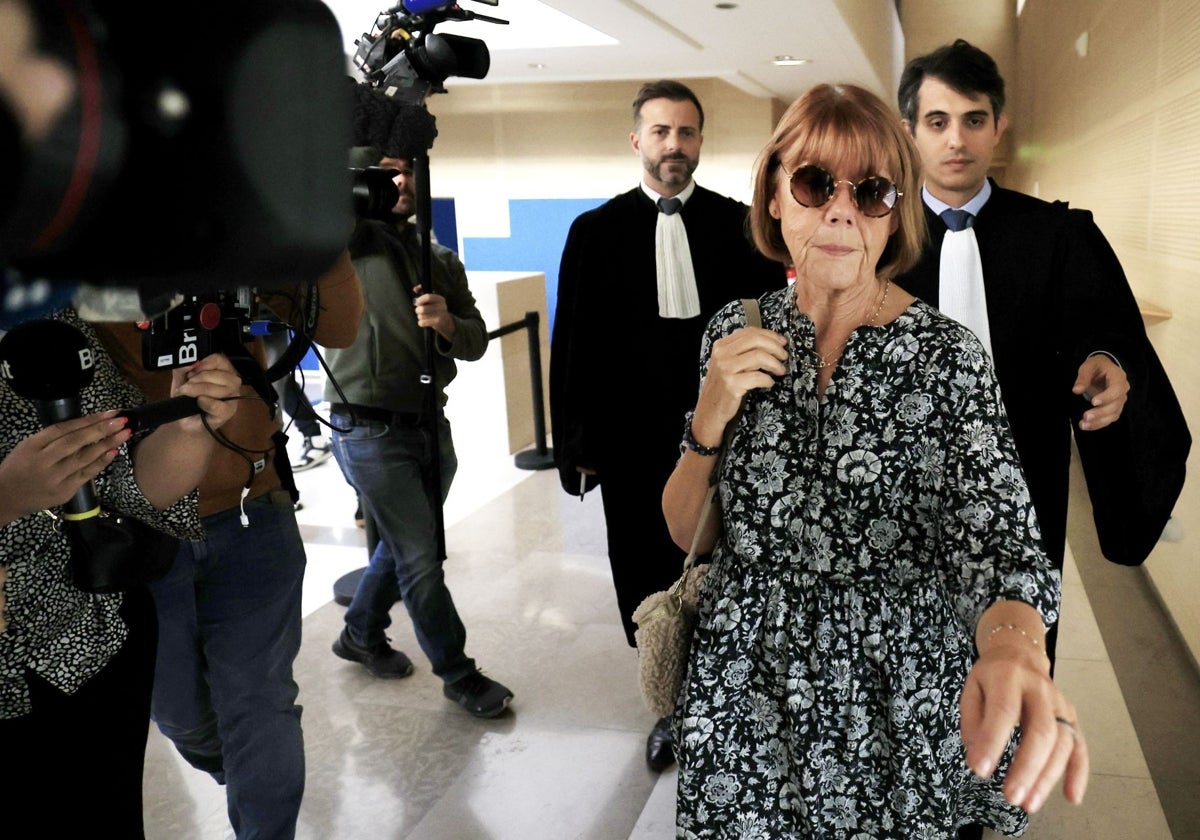 Gisèle Pelicot, el pasado septiembre, durante el juicio