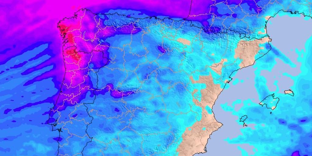 La Aemet avisa de la llegada de una borrasca atlántica a España: estas son las zonas más afectadas