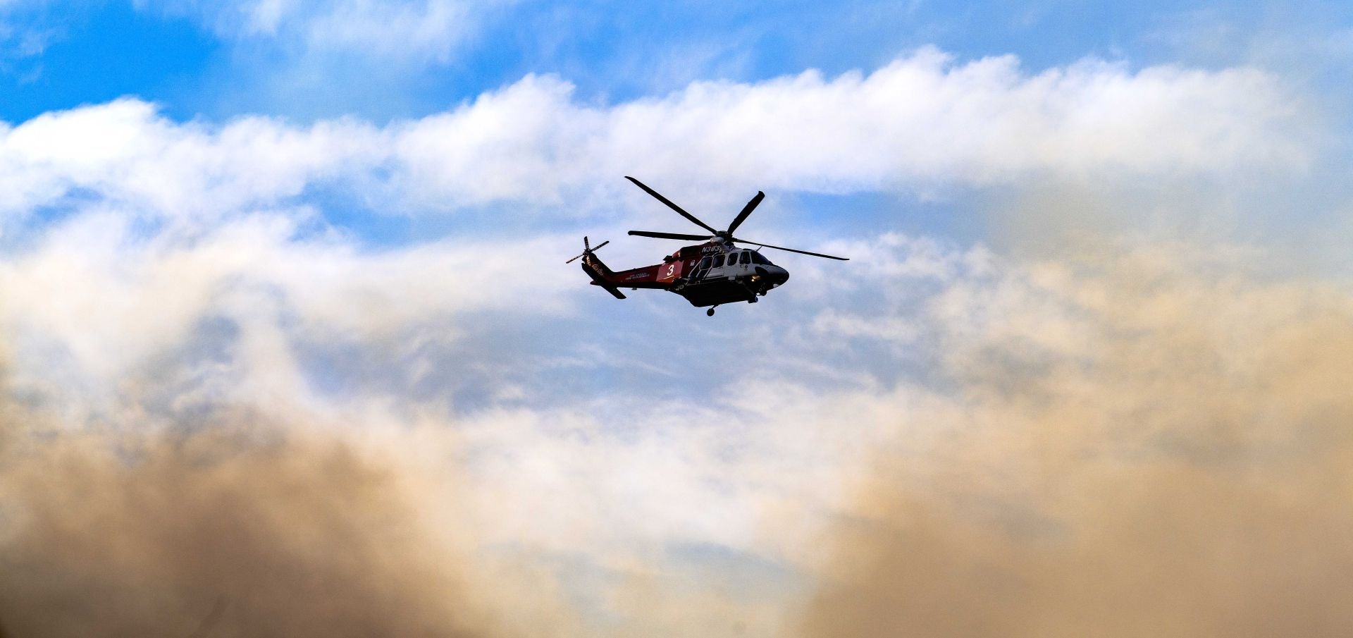 Las imágenes del devastador incendio de Los Ángeles