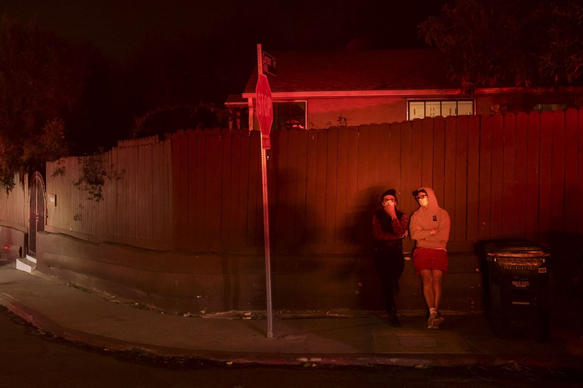 Las imágenes del devastador incendio de Los Ángeles