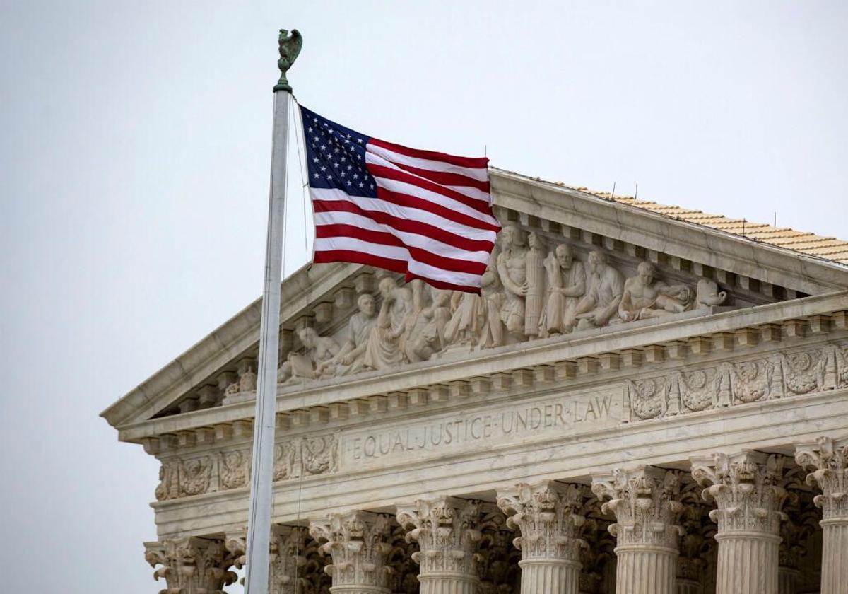 El edificio del Tribunal Supremo de Estados Unidos, en Washington