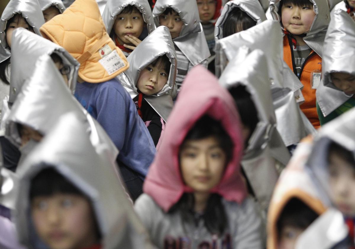 Una imagen de archivo de niños en Japón