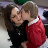 Un niño en un centro de Atención Temprana