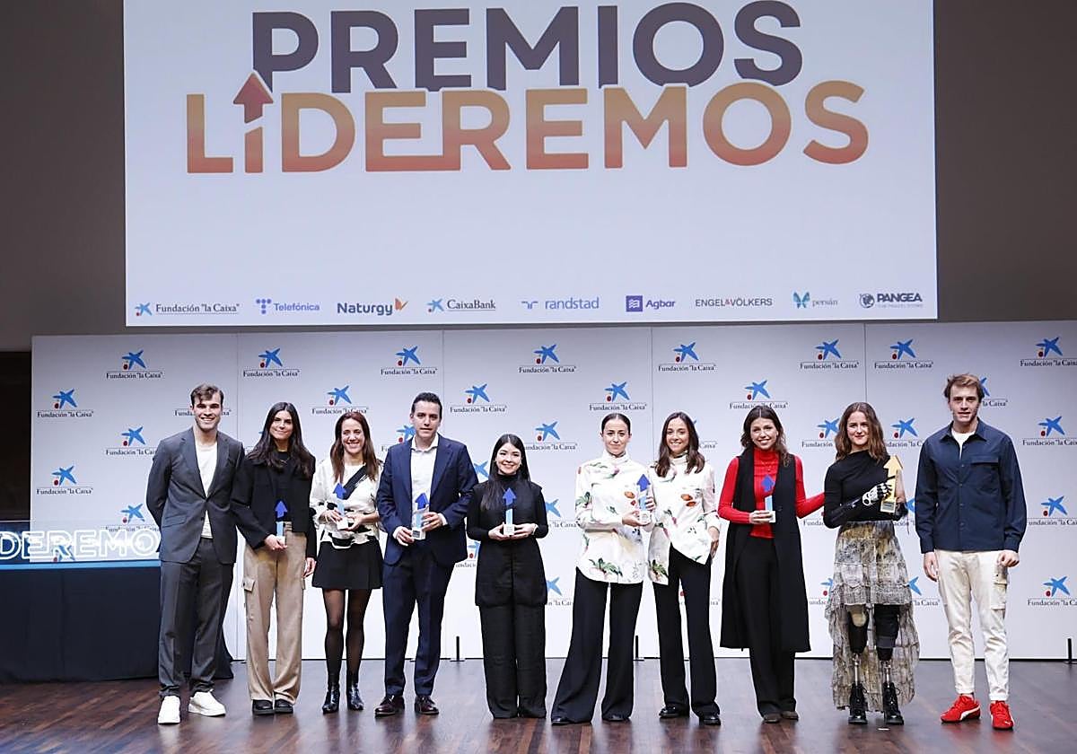 Galardonados en los Premios Lideremos