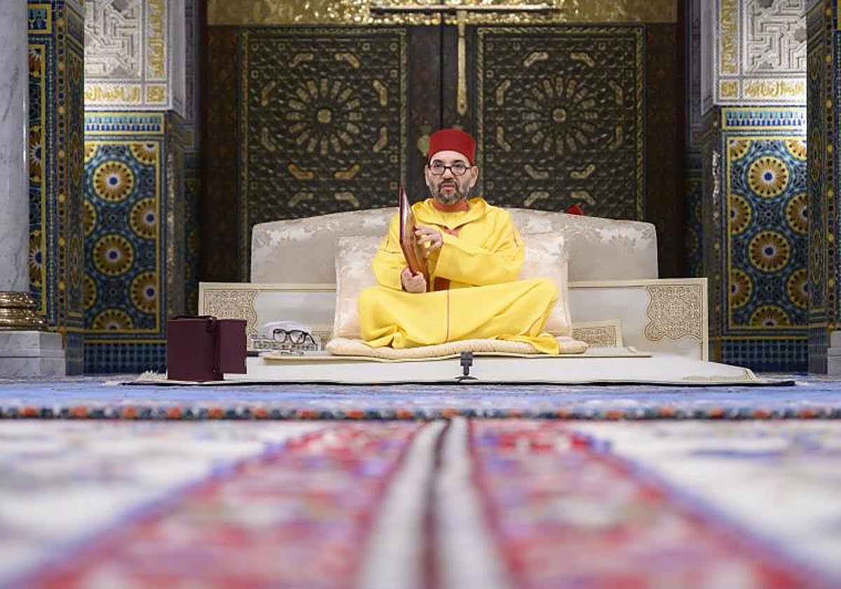 El rey de Marruecos Mohamed VI