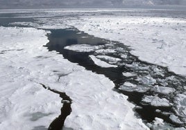 La capa de hielo global bate mínimos en el tercer febrero más cálido