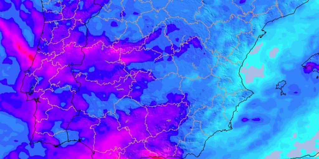 La Aemet avisa de la entrada de una nueva borrasca en España tras Jana: habrá lluvias fuertes en estas zonas