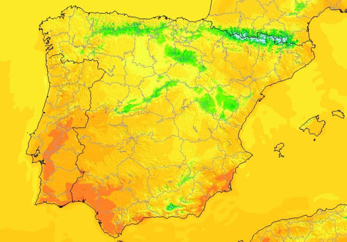 La Aemet avisa de un cambio radical en las temperaturas de España: llega el calor primaveral a estas zonas