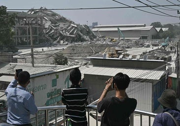 El terremoto que ha sacudido Birmania y afectado a China y Tailandia, en imágenes