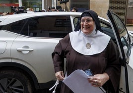 La exabadesa de Belorado reconoce que vendió el oro con el fin de «usarlo para cosas del monasterio»