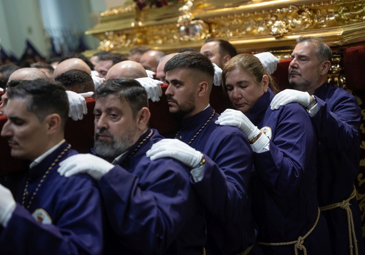 Procesión de Jesús Nazareno de Medinaceli durante el Viernes Santo