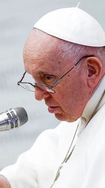 El Papa Francisco en una imagen de archivo