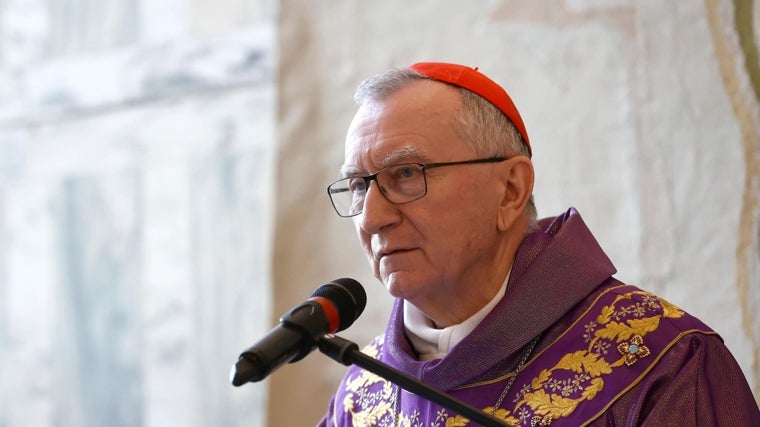 El cardenal secretario de Estado, Pietro Parolin