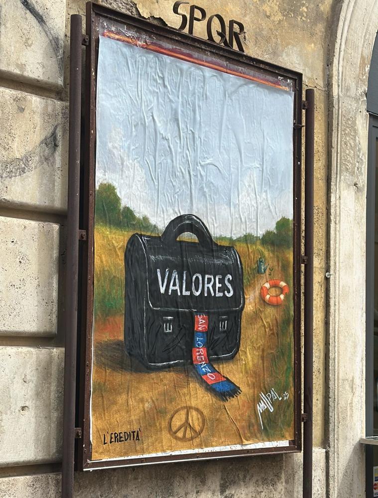 El mural de Maupal sobre Francisco