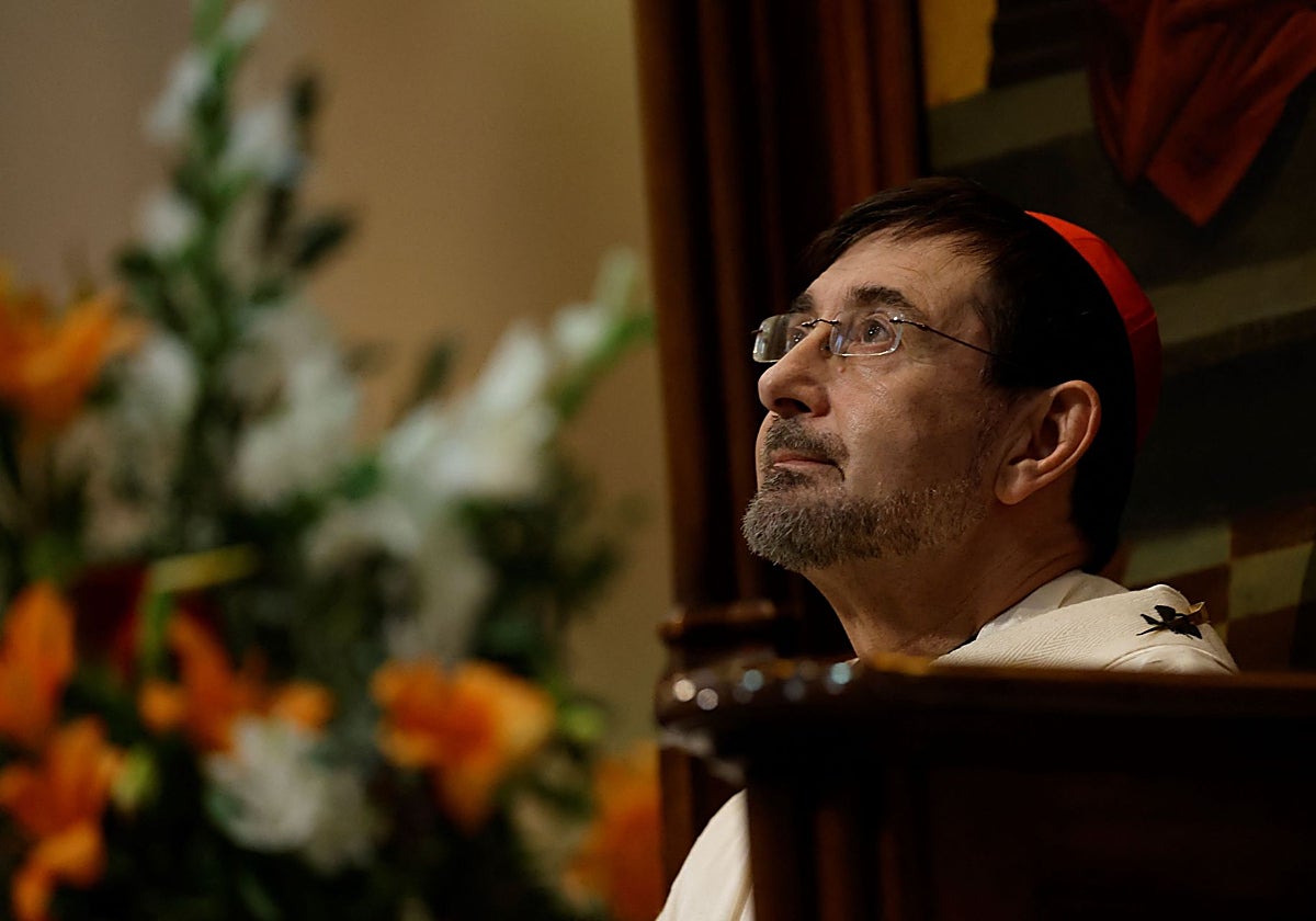 El cardenal José Cobo Cano