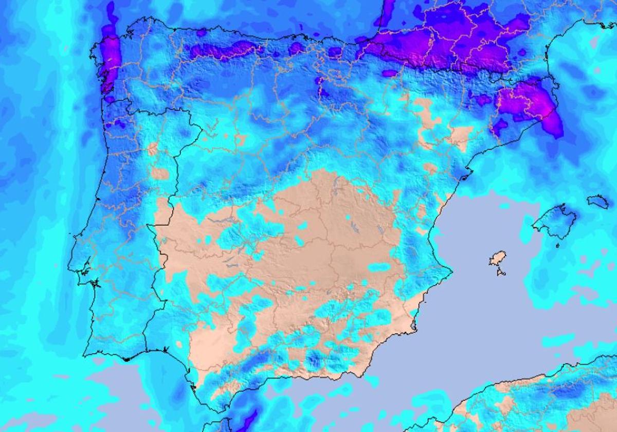 La Aemet avisa a España por la llegada de nuevas lluvias, frío y fuertes tormentas: estas son las zonas más afectadas