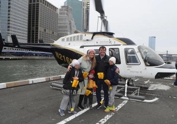 El informe preliminar confirma que el helicóptero de Nueva York en el que murió una familia española no tenía aparatos de grabación