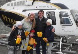 El informe preliminar confirma que el helicóptero de Nueva York en el que murió una familia española no tenía aparatos de grabación