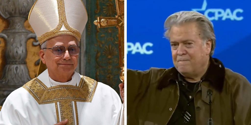 Steve Bannon, el ideólogo de Trump, predijo la elección de León XIV una semana antes: «Va a ser Prevost, lamentablemente»