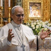 El Papa León XIV León XIV visita por sorpresa un santuario de los agustinos en las afueras de Roma