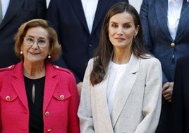 La Reina recibe a Teresa Gisbert, la fiscal que vela por la protección de los menores en España