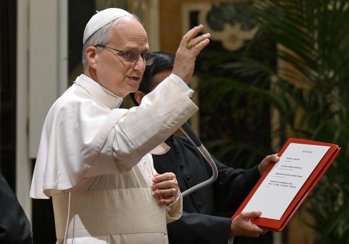 El Papa León XIV.